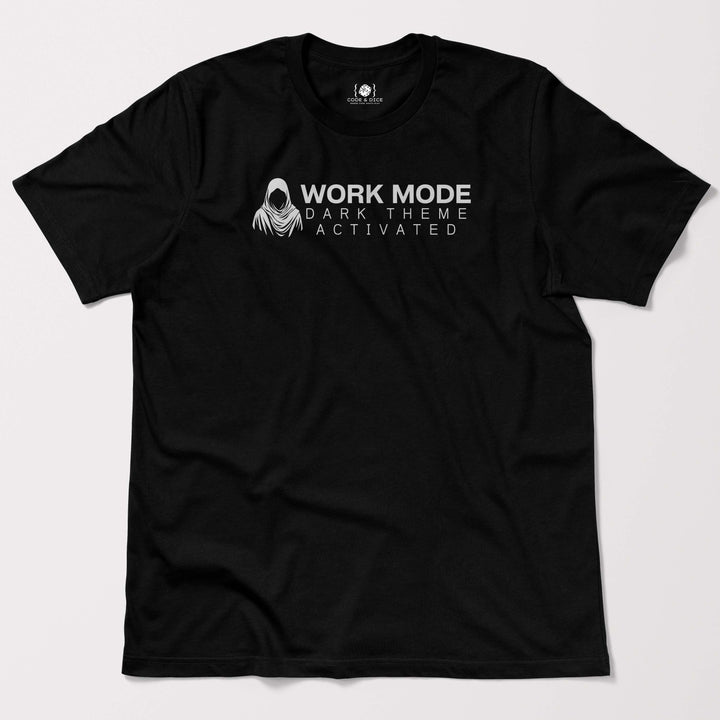 Work Mode: Dark Theme Activated t-shirt