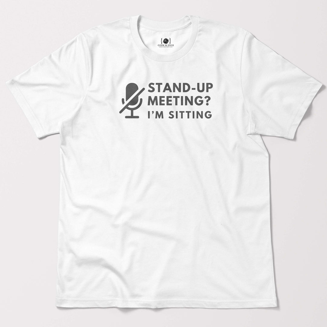 Stand-Up Meeting t-shirt