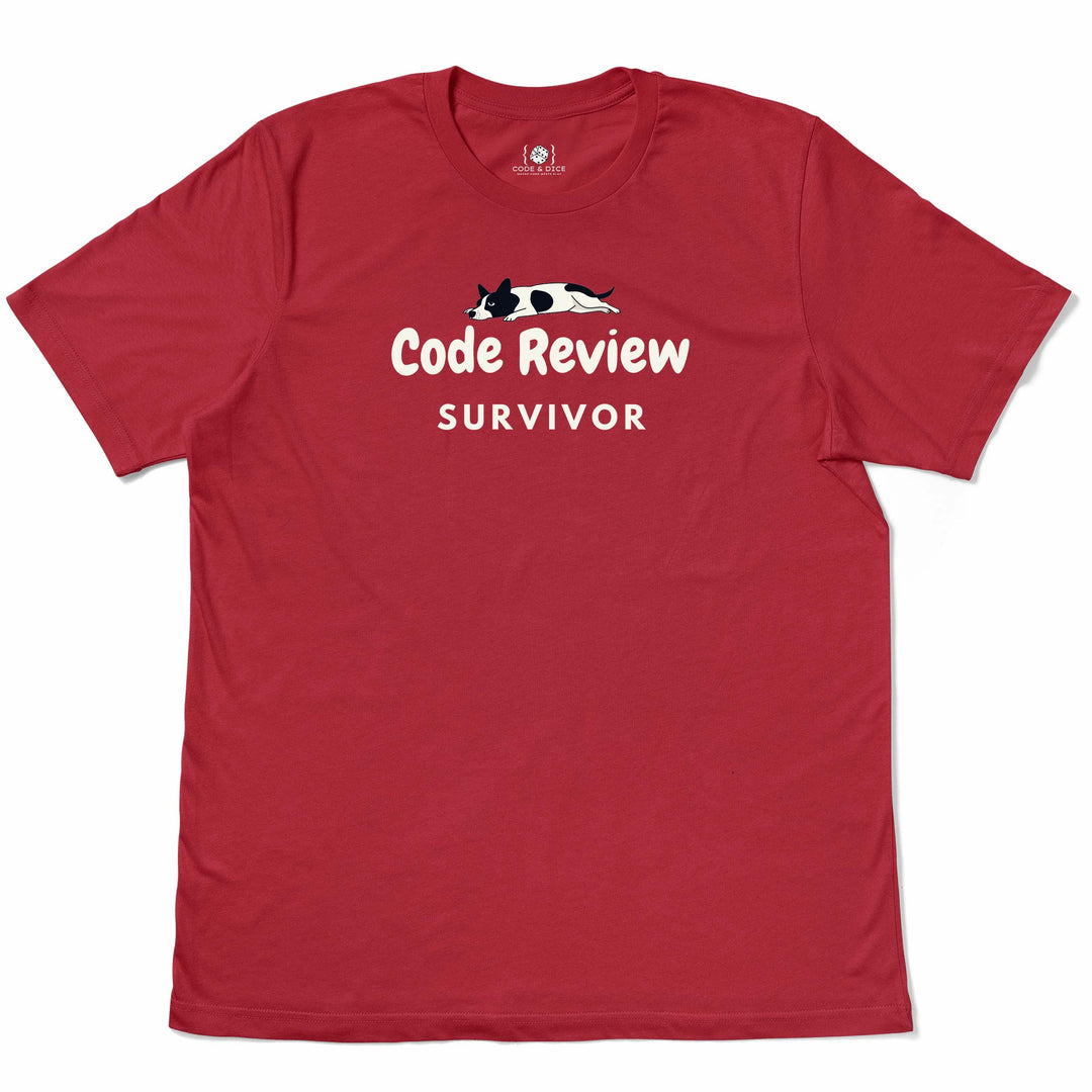 Code Review Survivor t-shirt