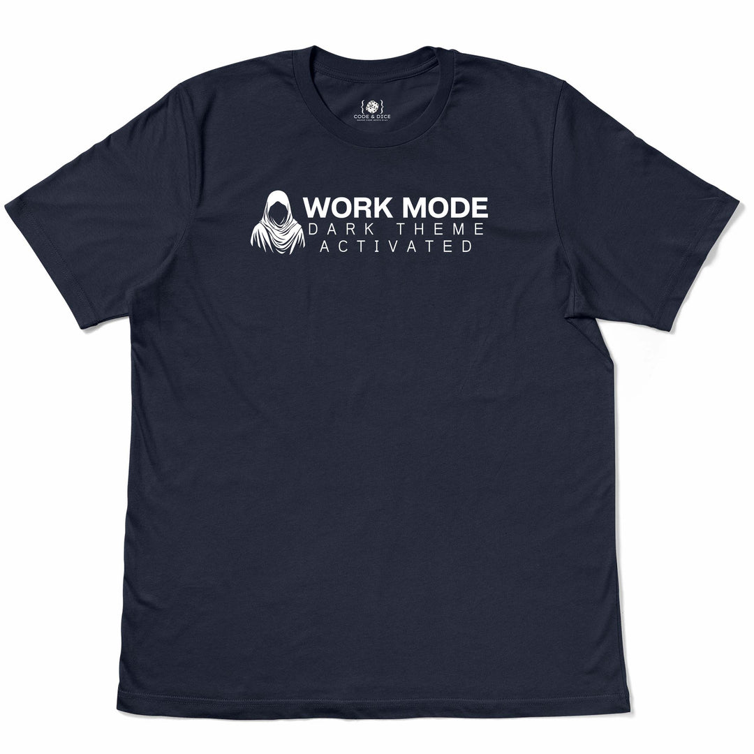 Work Mode: Dark Theme Activated t-shirt