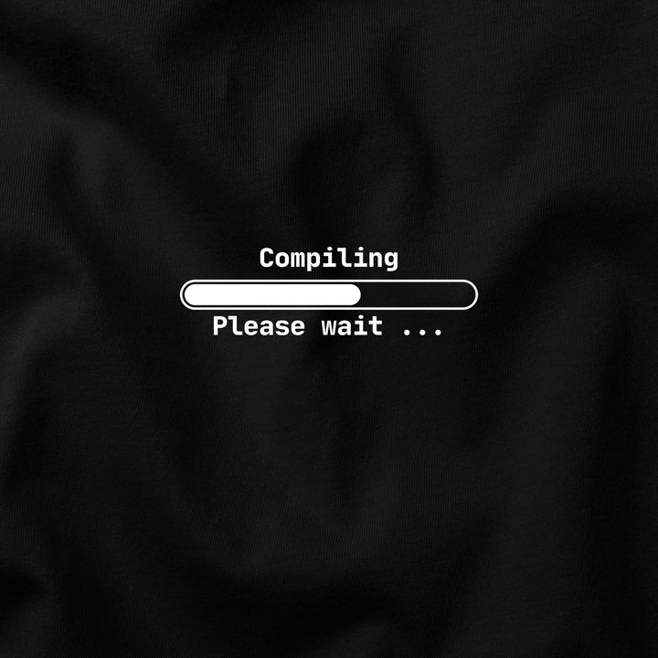 Compiling… Please Wait t-shirt