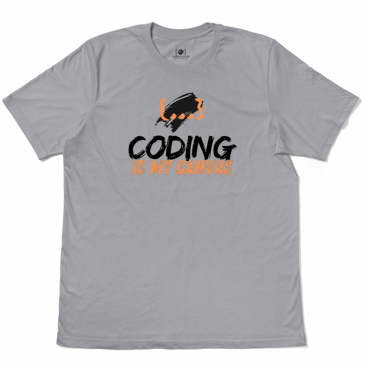 Coding is my Canvas t-shirt