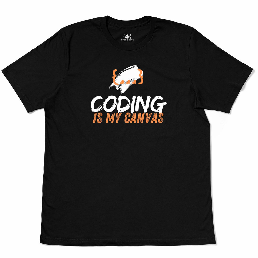 Coding is my Canvas t-shirt