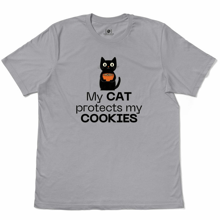 My Cat Protects My Cookies t-shirt