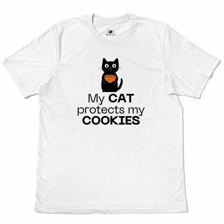 My Cat Protects My Cookies t-shirt