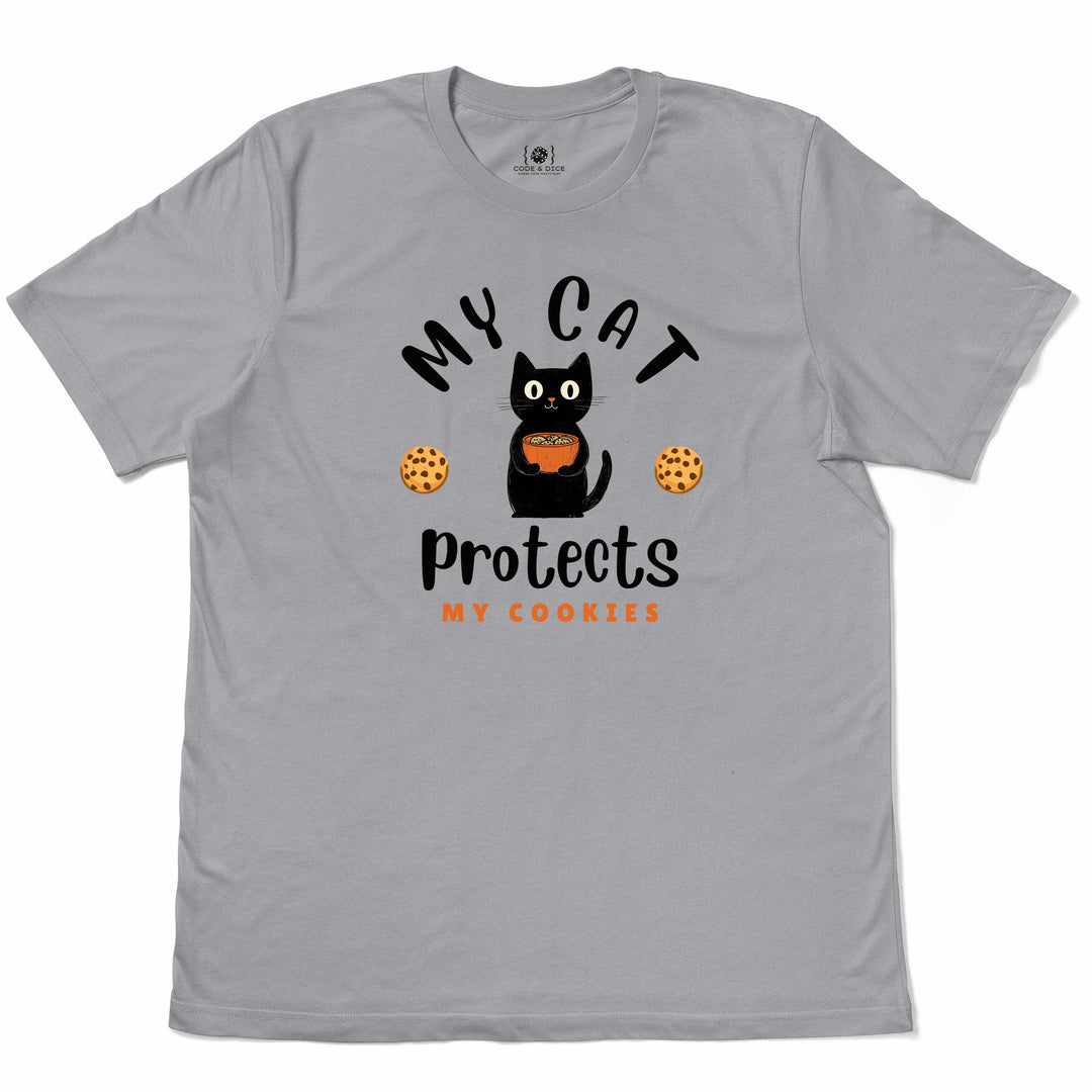 My Cat Protects My Cookies t-shirt