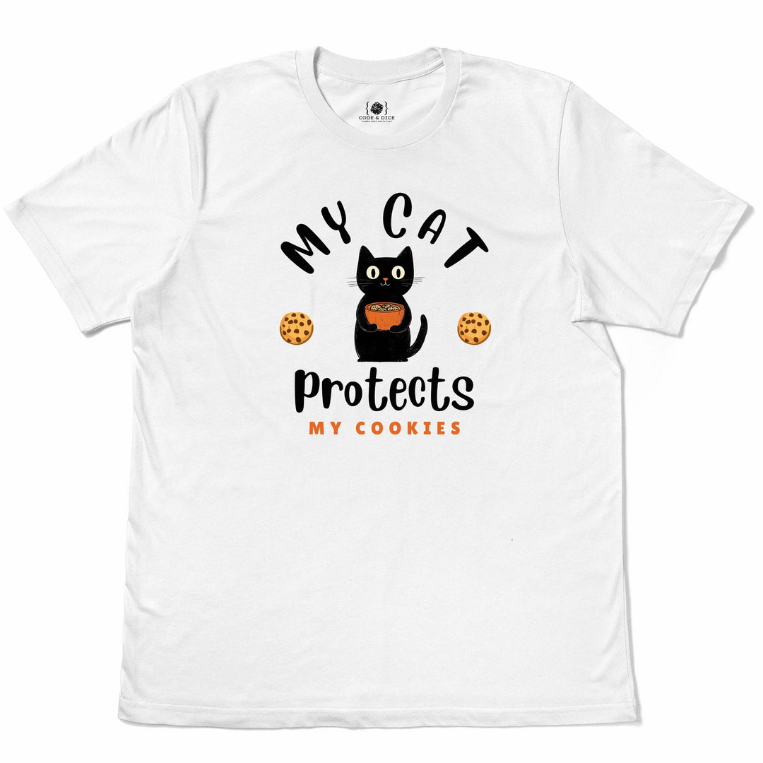 My Cat Protects My Cookies t-shirt