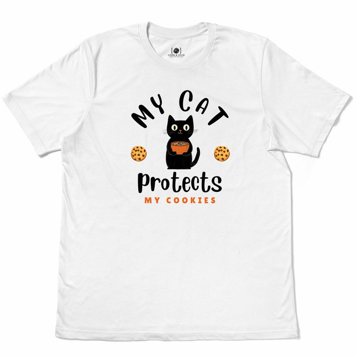 My Cat Protects My Cookies t-shirt